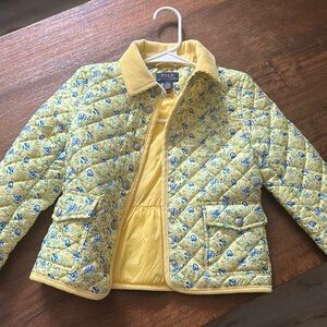 Polo by Ralph Lauren Vibrant Yellow and Blue Puffer Jacket
